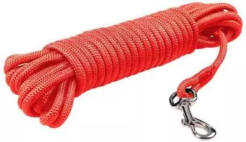 Duvo+ Trackingleine rund Classic rot, 5 m / 8 mm