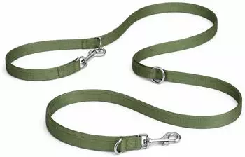 Flamingo Trainingsleine Ziggi khaki, 200 x 2,5 cm