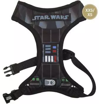 CERDÁ LIFE'S LITTLE MOMENTS Darth Vader Hundegeschirr, Nylon, XXS-XS (2800000263)