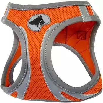 Croci Hiking Geschirr reflektierend, orange, XL (C5081169)