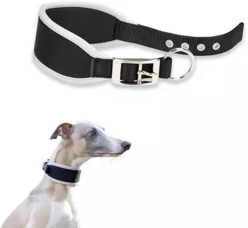 Ferplast ERGOCOMFORT Windhundhalsband, weiche Polsterung, silber (75454950)