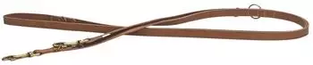 Beeztees Balacron Ax Hundeleine verstellbar, Kunstleder, braun