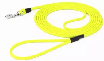 Flamingo Caspar Schleppleine Biothane, fluo-gelb, 5m x 6mm (524046)