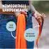 Rudelkönig Schleppleine mit Handschlaufe, PVC-beschichtet, orange, 5m