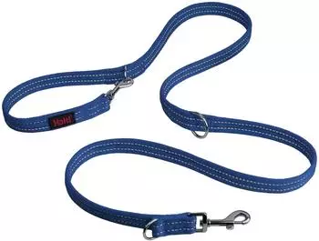 The Company of Animals Halti Training Lead doppelendige Leine, leicht, Small, kobaltblau (2m)