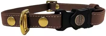 Niggeloh Biothane Noble Halsband braun, Größe M (48-60cm)