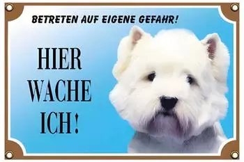 Nobby Warntafel West Highland Terrier