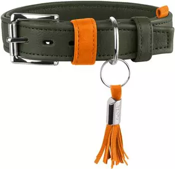 HUNTER Hundehalsband portofino oliv S-M