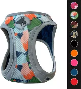 Croci Hiking Harlequin Reflektierende Hundeweste, Gr&ouml;&szlig;e M (255g)