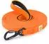 Lionto Schleppleine Nylon/PVC 15m orange mit 360° Sicherheitskarabiner (DL20122)