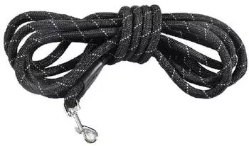 Bobby Walk 3 Hundeleine, Nylon, 3m, 1,2cm, schwarz (LG03WA_99_000)