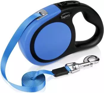 LuxusKollektion Rollleine ausziehbar, blau, 5m, bis 45kg