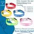 Petsation LED-Leuchthalsband Hund, rot, M (38-50cm)