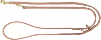 Trixie Pure V-Leine Leder rosa XS-S, 2m/10mm (1880935)