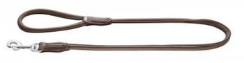 HUNTER Verstellbare F&uuml;hrleine Round & Soft schwarz 10/200