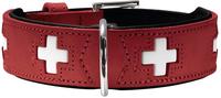 Hunter HUNTER Hundehalsband Swiss 42 (26mm / 35-39,5cm) rot