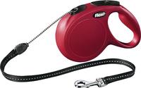 flexi New Classic Seil-Leine rot, 8 m - Gr&ouml;&szlig;e M: bis 20 kg (Hundefutter)