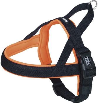 Nobby Norweger Geschirr Mesh Preno 38-50 cm + 36 cm / B: 20/25 mm neon orange