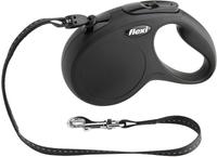 flexi Hundeleine New Classic Seil schwarz, Gr. M 8m, L&auml;nge: ca. 8 m
