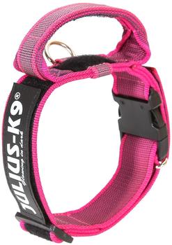 Julius K-9 Halsband mit Haltegriff & Sicherheitsverschluss pink