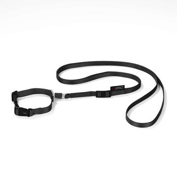 Goleygo Hundeleine & Halsband mit Magnet-Klick-System Schwarz S-M