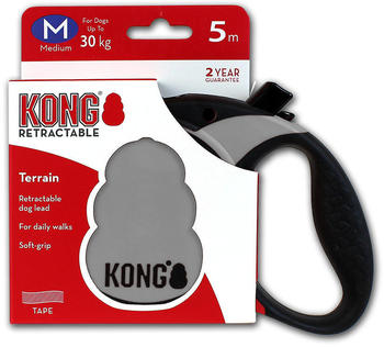 Kong Pet Toys Kong Retractable Terrain Grau M