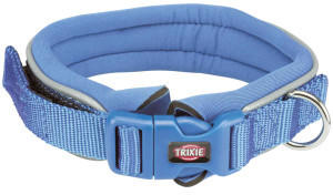 TRIXIE Trixie Premium Halsband mit Neopren royalblau L-XL