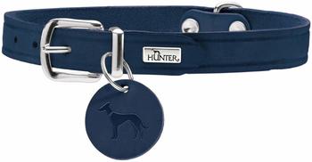 Hunter HUNTER Halsband Aalborg 37cm 1,4cm dunkelblau