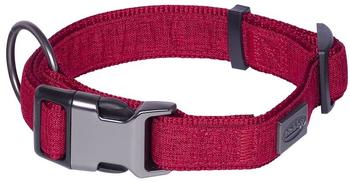 Nobby Halsband Linen Deluxe L-XL 45-65cm rot