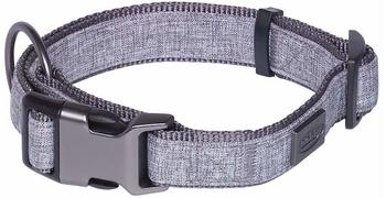 Nobby Halsband Linen Deluxe XXS-S 23-30cm grau