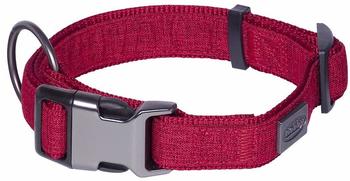 Nobby Halsband Linen Deluxe XXS-S 23-30cm rot