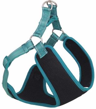 Nobby Geschirr Black Mesh Reflect S 41-46x1cm t&uuml;rkis