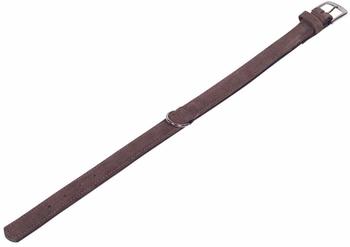 Nobby Halsband Velours XS-S 32cm 25-30cm braun