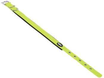 Nobby Halsband Cover PVC ummantelt 40-50cm 25mm neon gelb