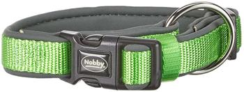 Nobby Halsband Classic Preno 20-30cm 15/20mm neon grün/grau