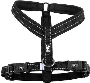Hurtta Casual Y-Geschirr schwarz 60cm