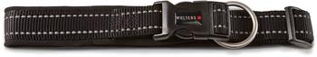 Wolters Halsband Soft & Safe reflektierend 55-60cm x 35mm schwarz/schwarz