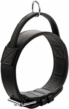 HUNTER Trainingshalsband mit Griff Larvik 60cm 4,8cm schwarz