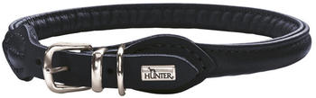 HUNTER Halsband Round & Soft dunkelblau M 10mm