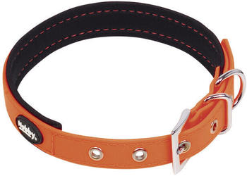 Nobby Halsband Cover PVC ummantelt 30-40cm 20mm neon orange