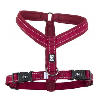 Hurtta Casual Y-Geschirr weinrot 35cm