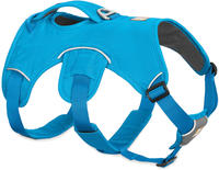 Ruffwear Web Master Hundegeschirr mit Handschlaufe Slate Blue XXS - Hundegeschirr und