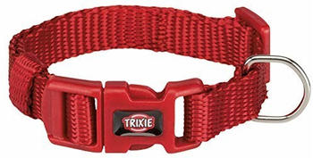 Trixie Premium Halsband rot S-M