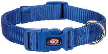 Trixie Premium Halsband royalblau S-M