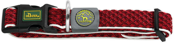 Hunter HUNTER Halsband Hilo Vario Basic M 2,5cm rot