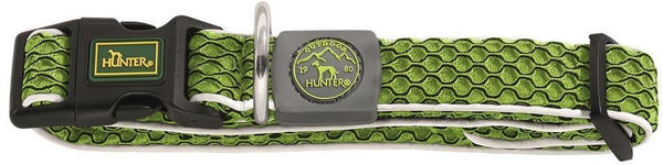 Hunter HUNTER Halsband Hilo Vario Plus XL 3,8cm limette