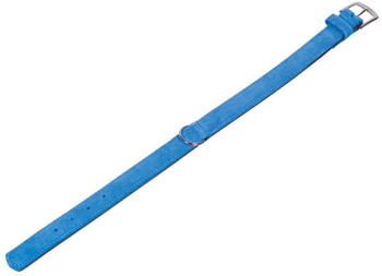 Nobby Halsband Velours S-M 42cm 33-39cm t&uuml;rkis