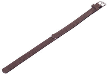 Nobby Halsband Velours S 37cm 30-35cm braun