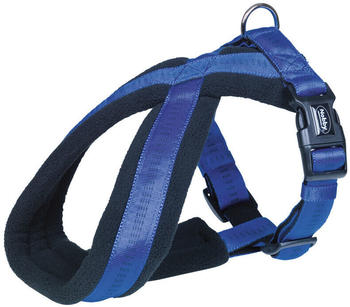 Nobby Hundegeschirr Soft Grip Komfort 60-90cm 25/50mm blau