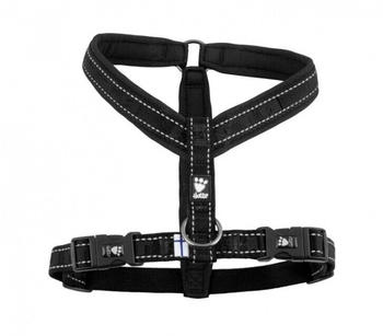 Hurtta Casual Y-Geschirr schwarz 45cm